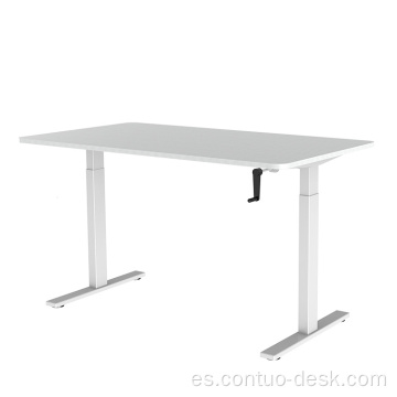 Manual Tabla ajustable Mano de manivela Altura ajustable Base de mesa con mecanismo de elevación